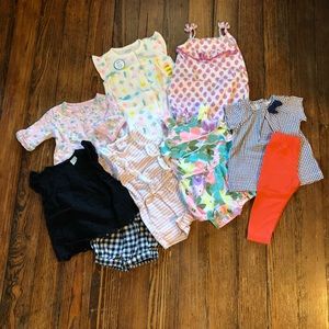 3-6 Month Carter’s Lot (9 pieces)